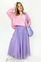 Soft Horizon High Low Hem Pocket Sweater - BACK IN STOCK - Madison and Mallory