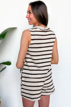 Soft Horizon Striped Knit Tank Top - Madison and Mallory
