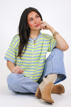 Soft Morning Stripe Knit Top - Madison and Mallory