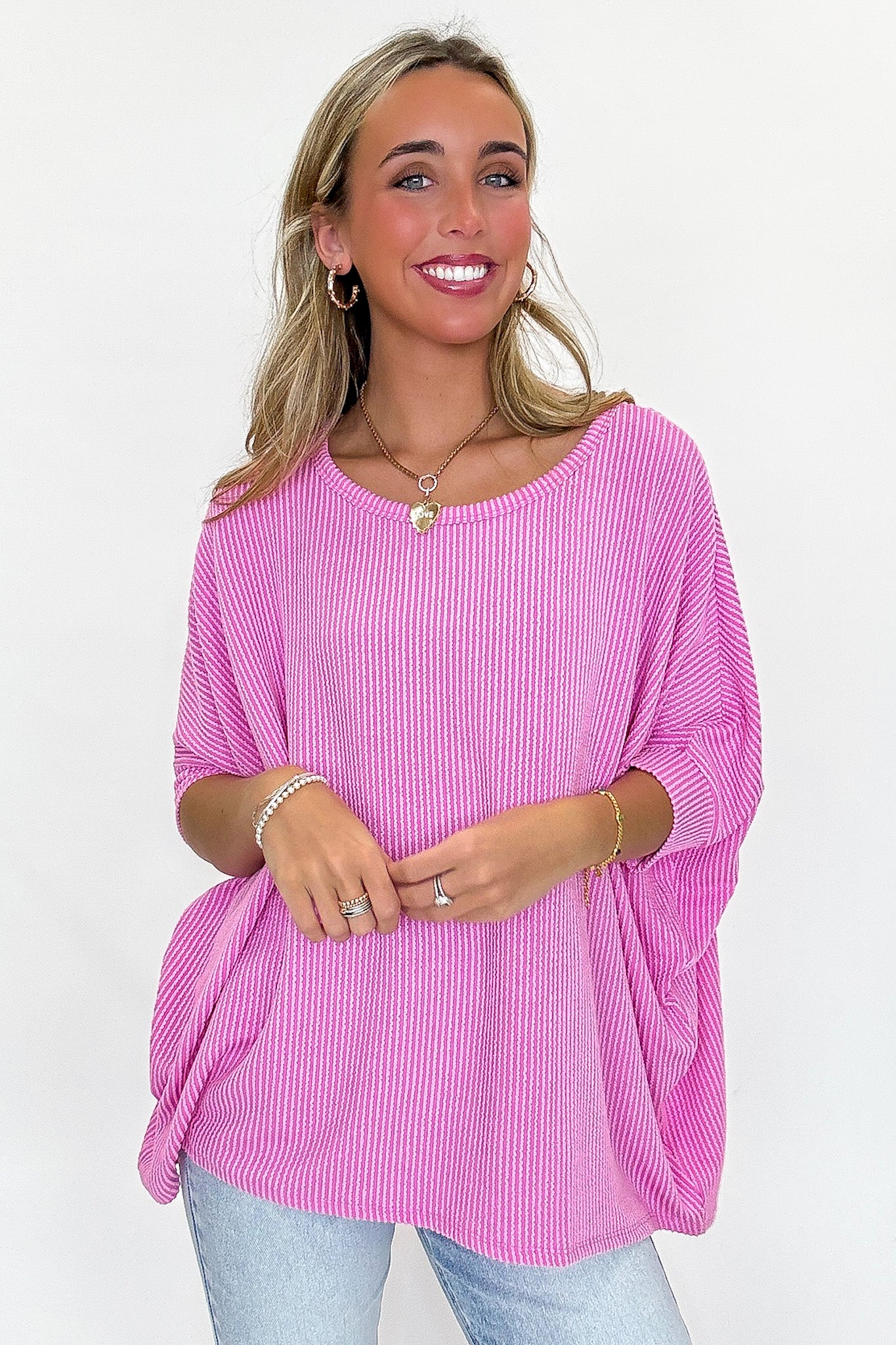 Soft Motion Rib Knit Top - BACK IN STOCK - Madison and Mallory
