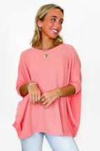 Soft Motion Rib Knit Top - BACK IN STOCK - Madison and Mallory