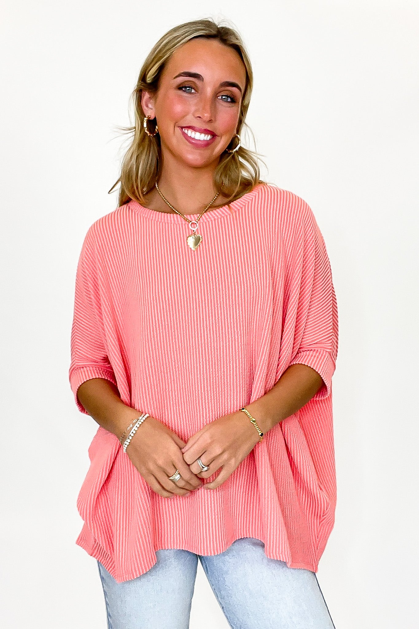 Soft Motion Rib Knit Top - BACK IN STOCK - Madison and Mallory