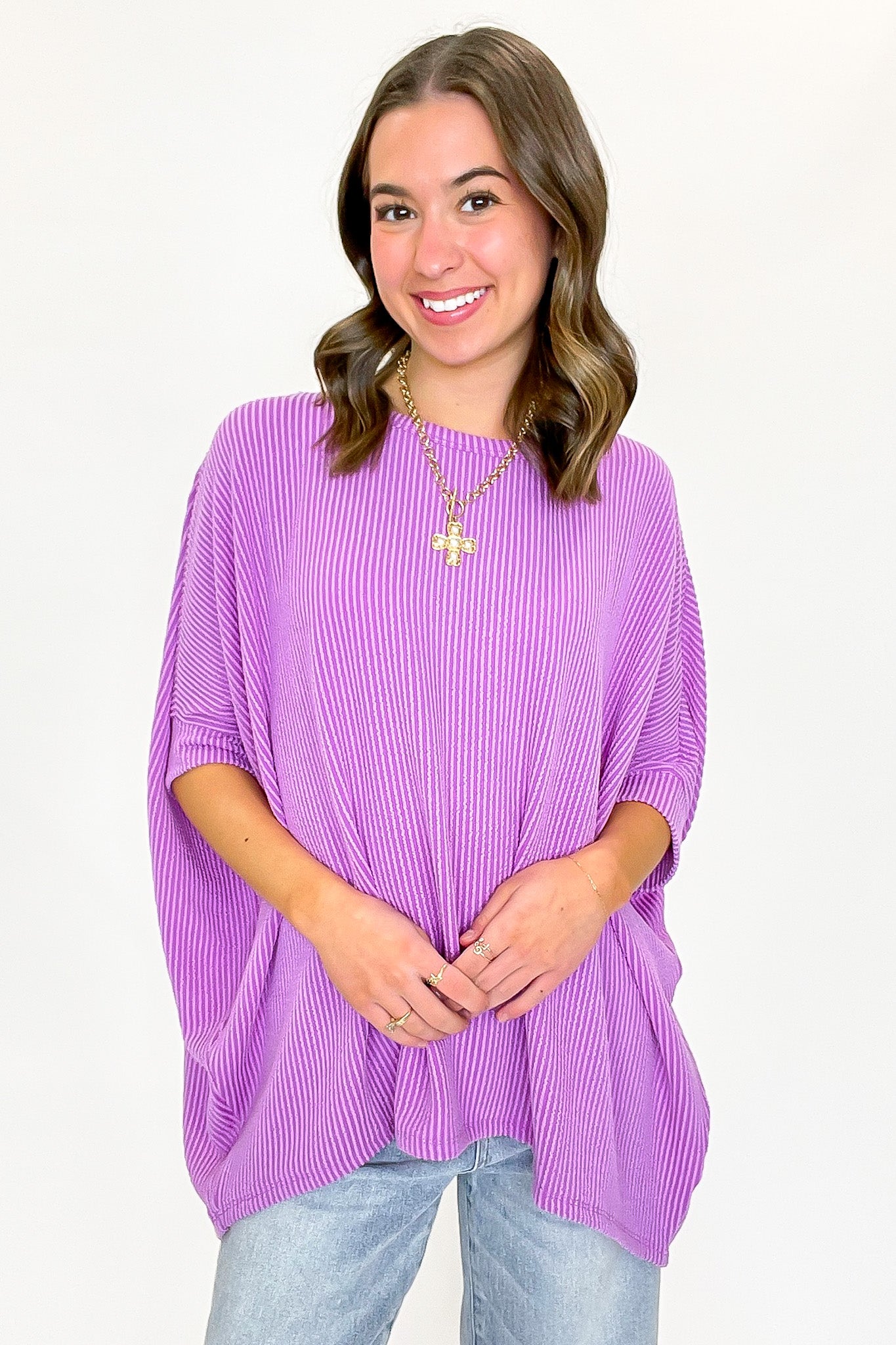 Soft Motion Rib Knit Top - BACK IN STOCK - Madison and Mallory