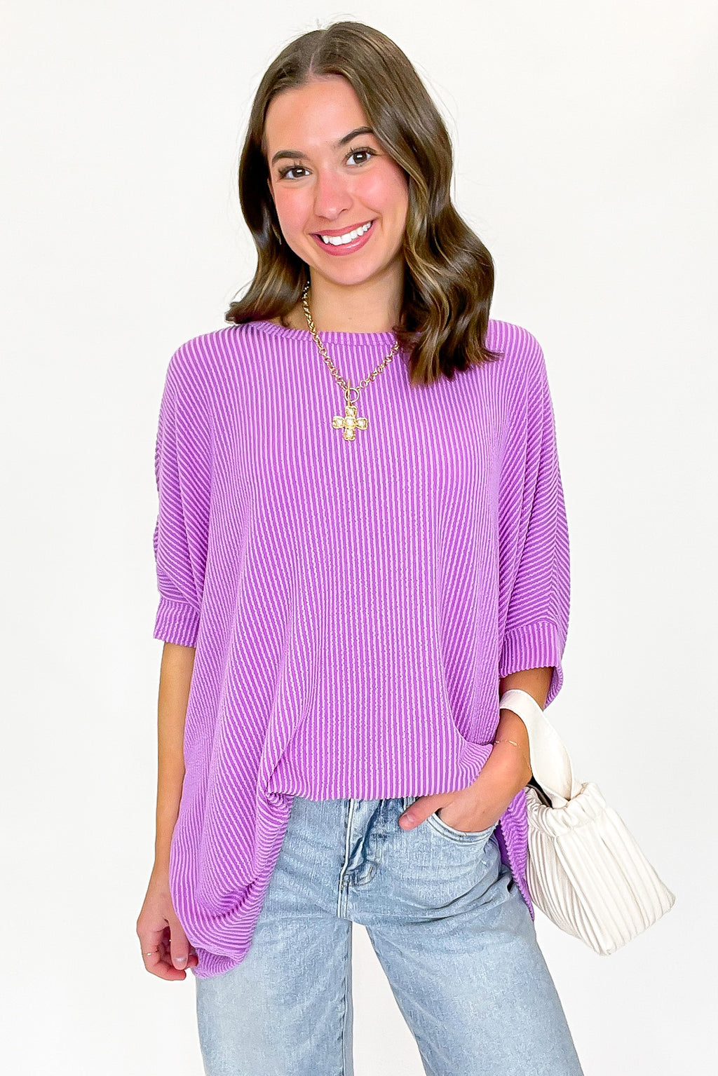 Soft Motion Rib Knit Top - BACK IN STOCK