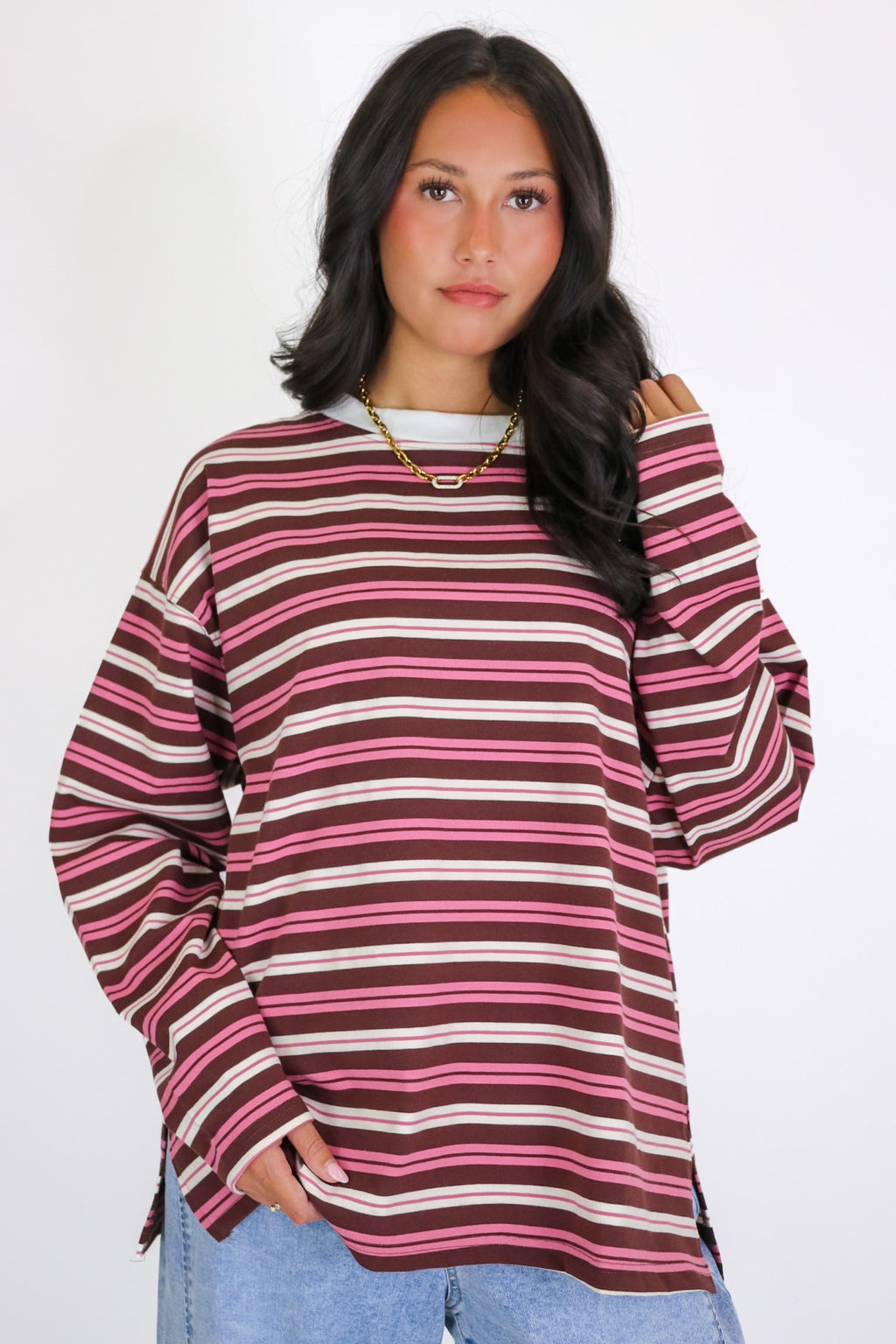 Soft Standard Striped Pullover