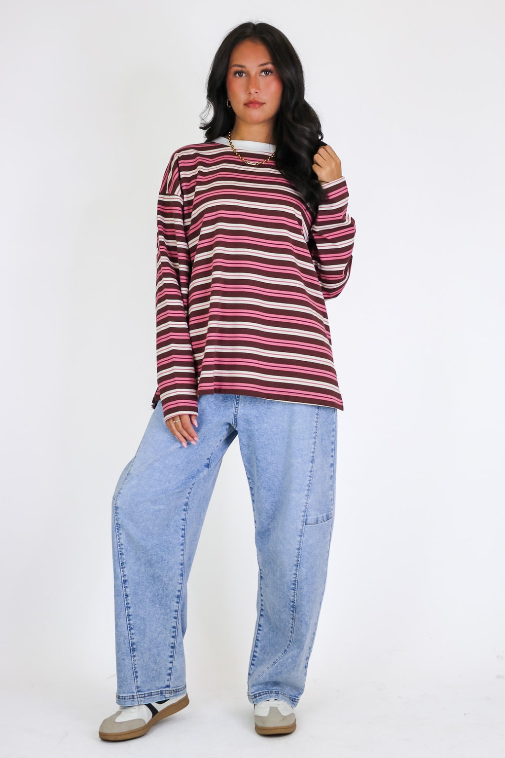 Soft Standard Striped Pullover