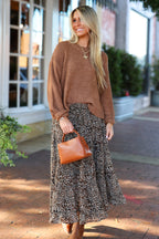 Softscape Oversized Balloon Sleeve Sweater - BACK IN STOCK - Madison and Mallory