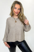 Softscape Oversized Balloon Sleeve Sweater - BACK IN STOCK