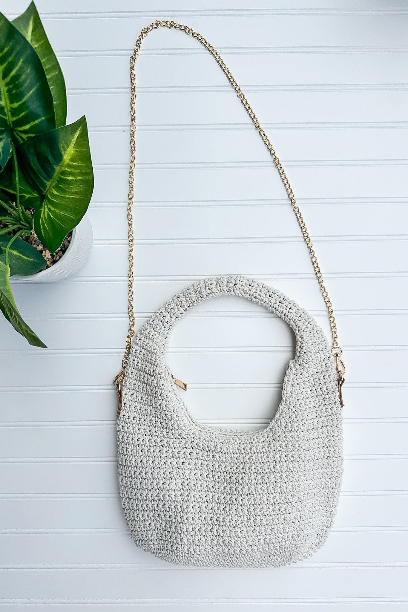 Solanah Braided Hobo Crossbody Handbag - Madison and Mallory
