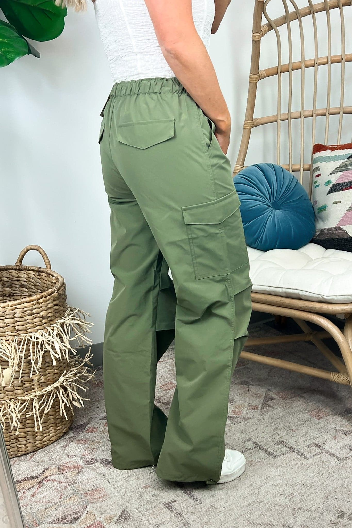 40S USARMY PARACHUTE PANTS - パンツ