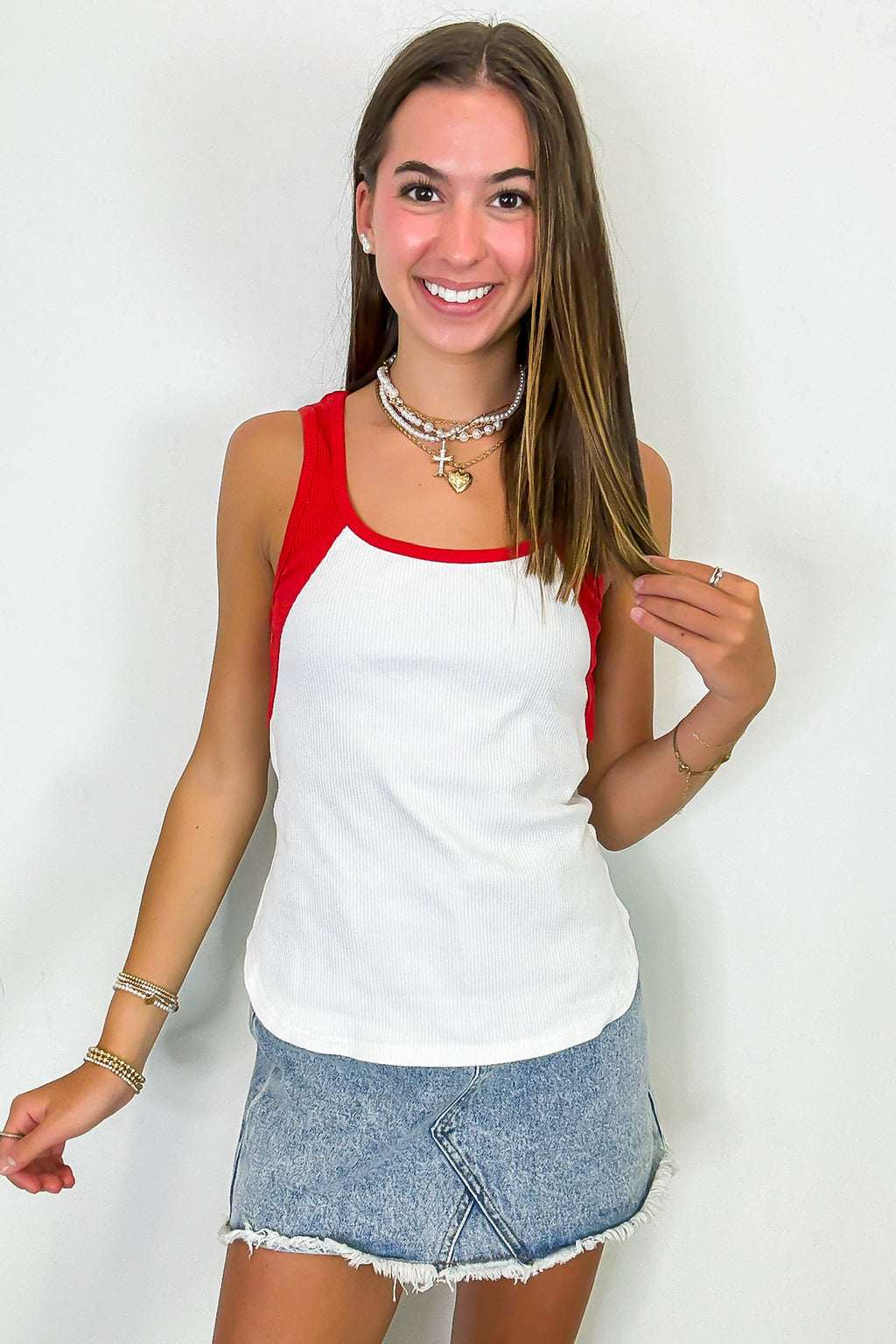 Split Tone Colorblock Contrast Raglan Top - FINAL SALE - Madison and Mallory