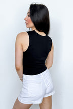 Square One Seamless Double Layer Tank Top - Madison and Mallory