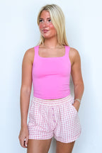 Square One Seamless Double Layer Tank Top - Madison and Mallory