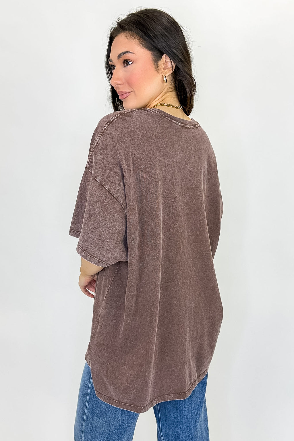 Stay Awhile Mineral Wash Tee - Madison and Mallory