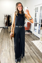 Streetlight Studded Detail Tank Top - FINAL SALE - Madison and Mallory