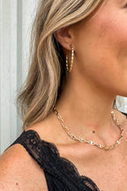 Stun and Done Beaded Hoop Earrings - FINAL SALE - Madison and Mallory