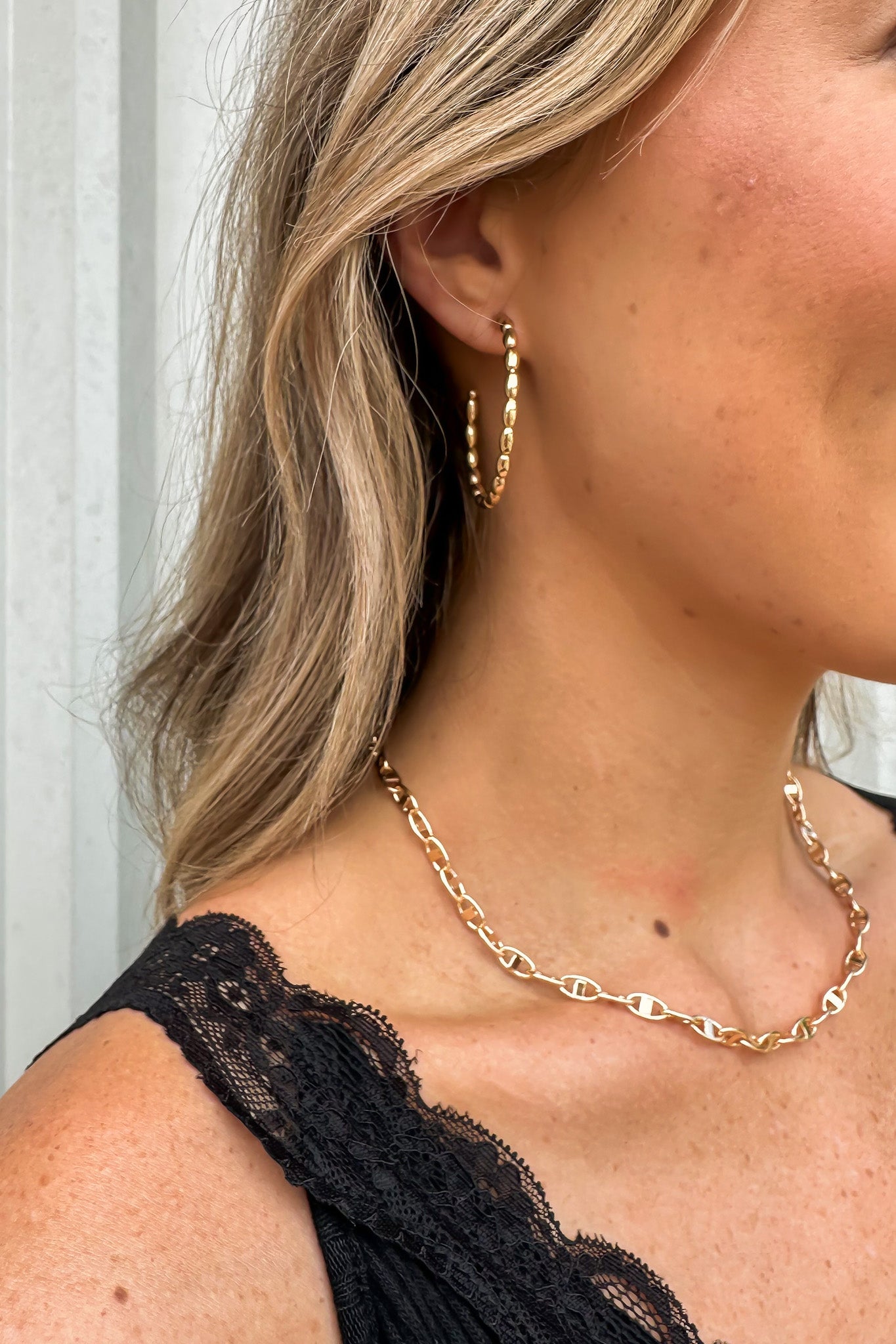Stun and Done Beaded Hoop Earrings - FINAL SALE - Madison and Mallory