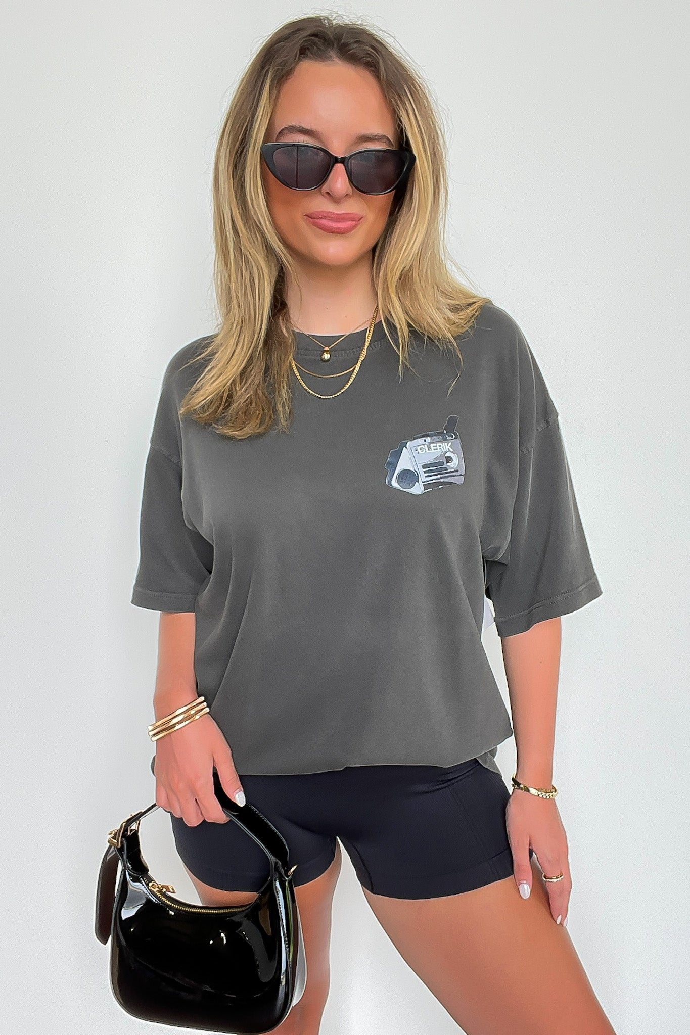 Subscribe to My Podcast Relaxed Graphic Tee - FINAL SALE - Madison and Mallory