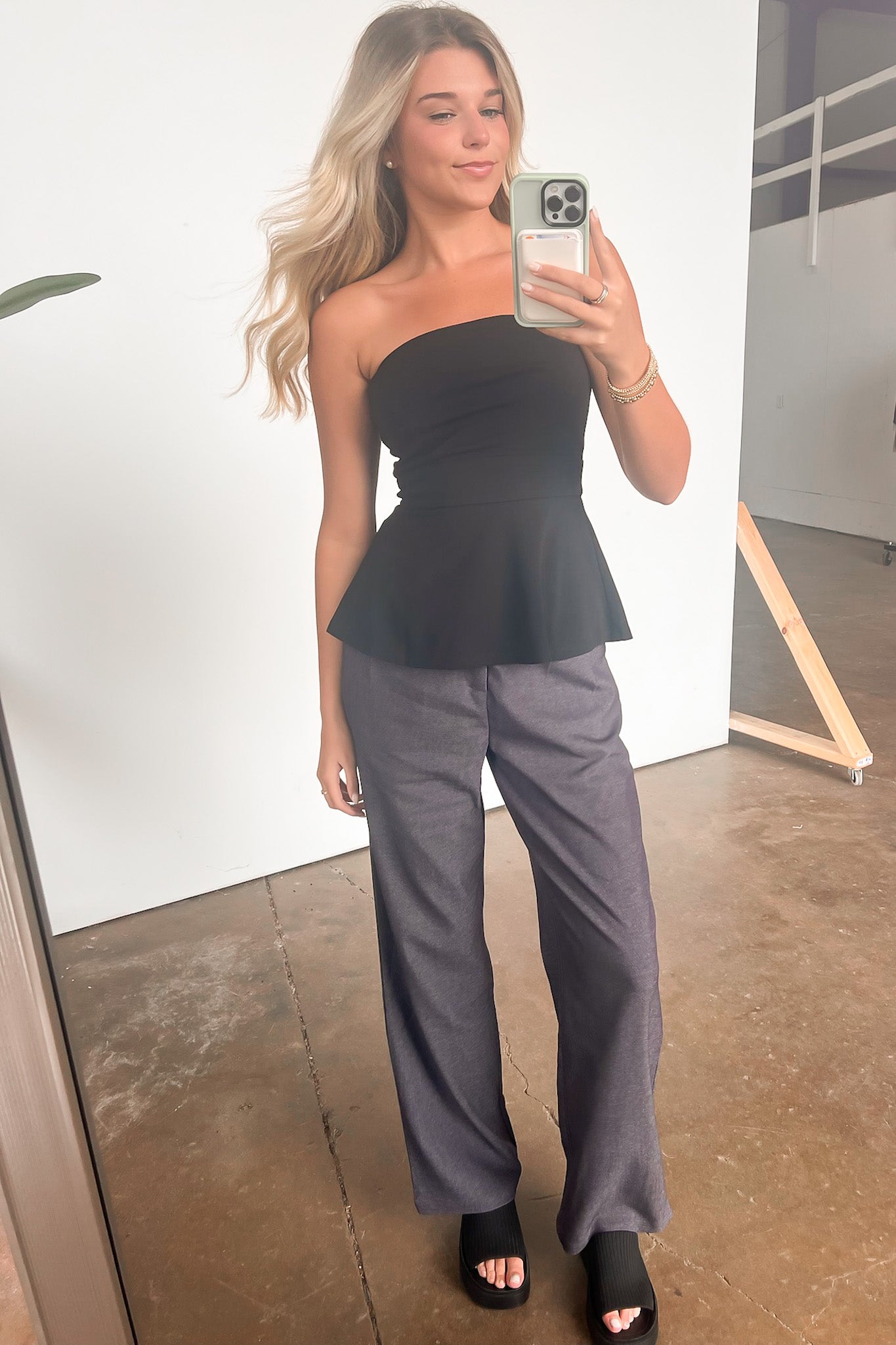  Sultry Simplicity Fit and Flare Tube Top - FINAL SALE - Madison and Mallory