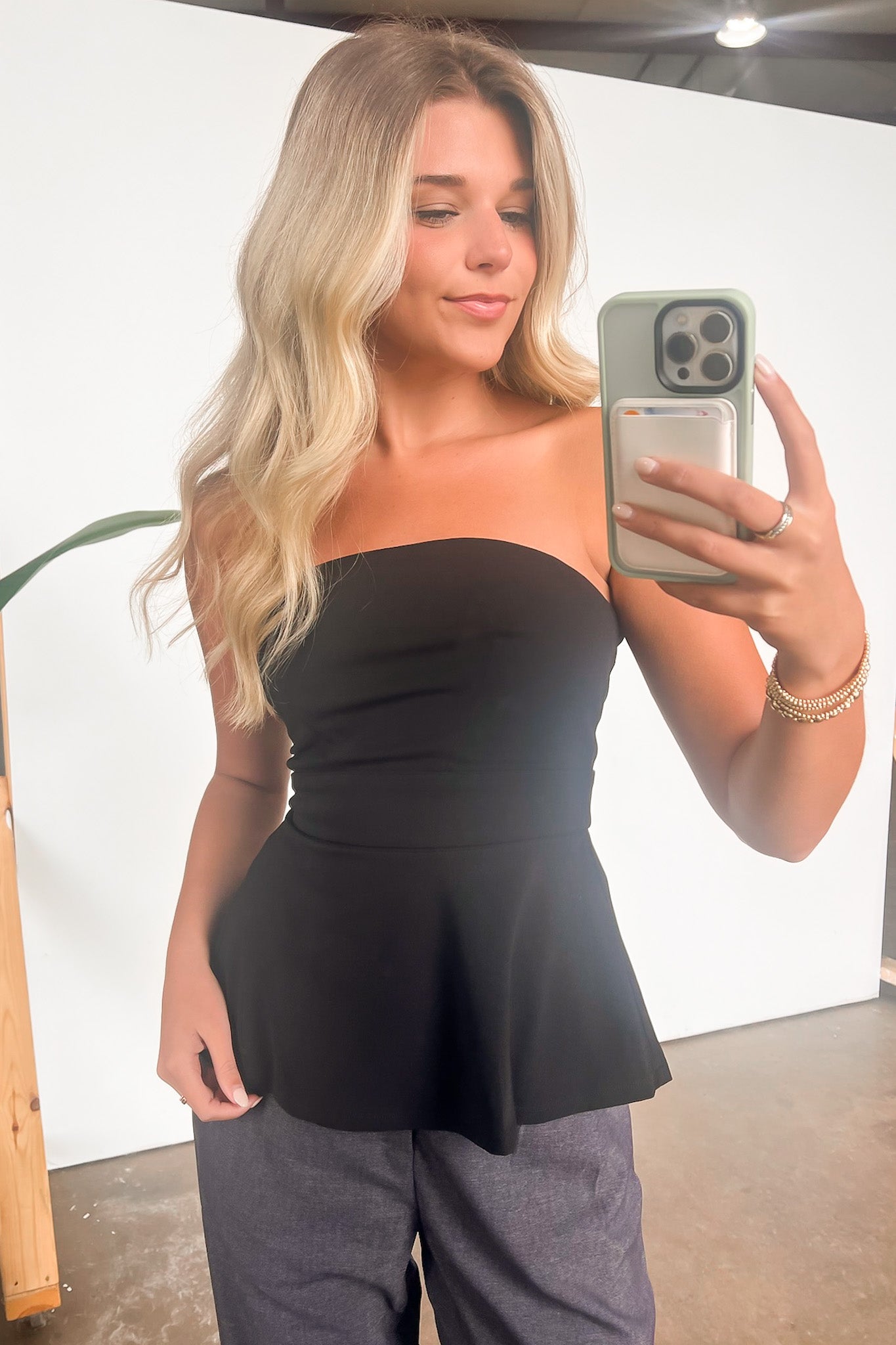  Sultry Simplicity Fit and Flare Tube Top - FINAL SALE - Madison and Mallory