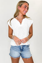 Summer Drift Distressed Hem Denim Shorts - Madison and Mallory