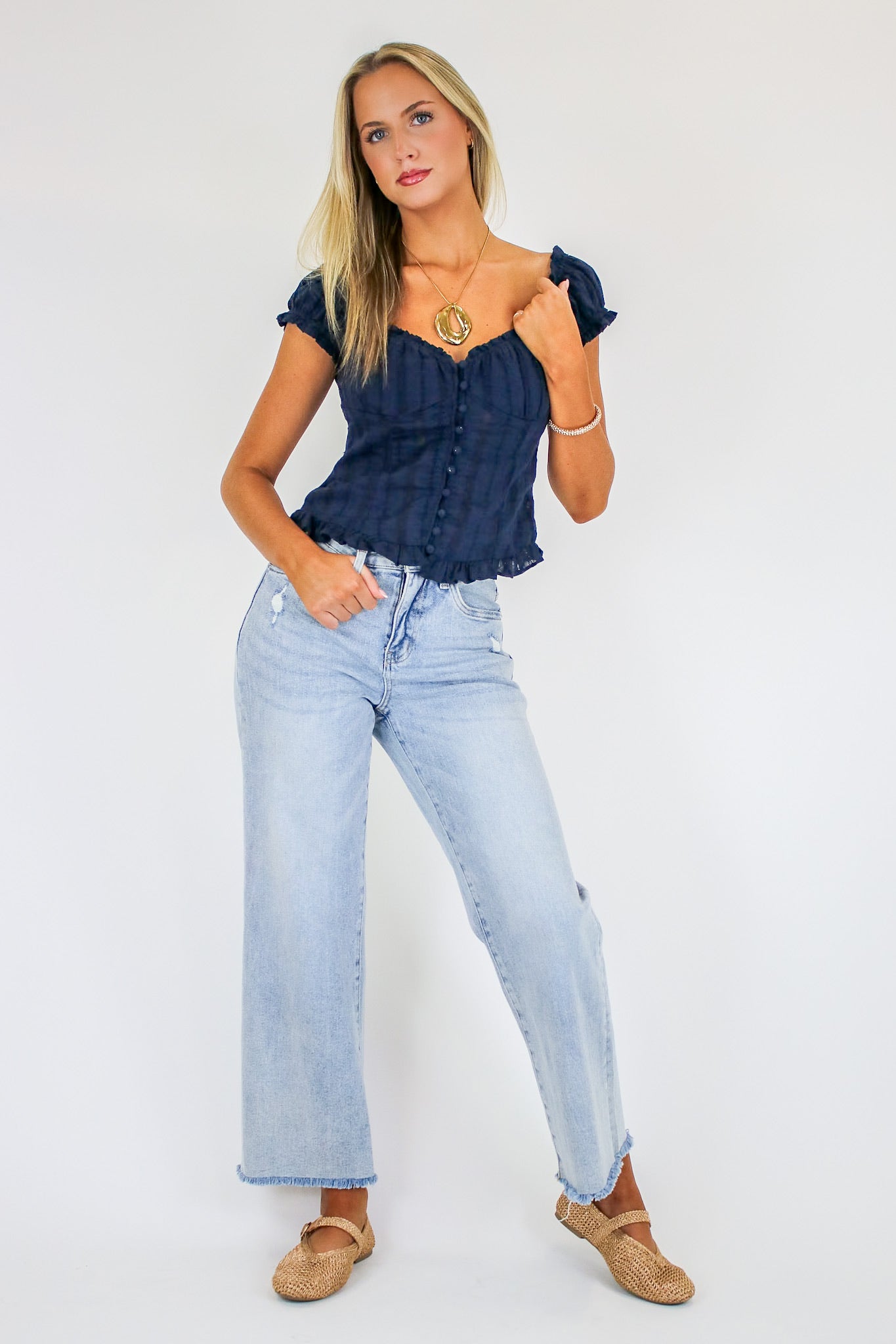 Summit Wide Leg Jeans
