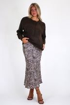 Sunday Morning Henley Button Sweater