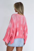 Sunset Stitch Ombre Knit Sweater - Madison and Mallory