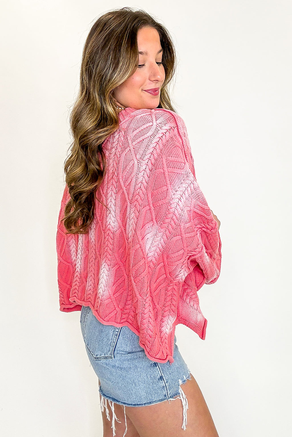 Sunset Stitch Ombre Knit Sweater - Madison and Mallory