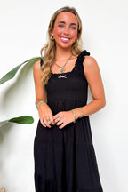 Sunspell Smocked Maxi Dress - Madison and Mallory