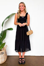 Sunspell Smocked Maxi Dress - Madison and Mallory