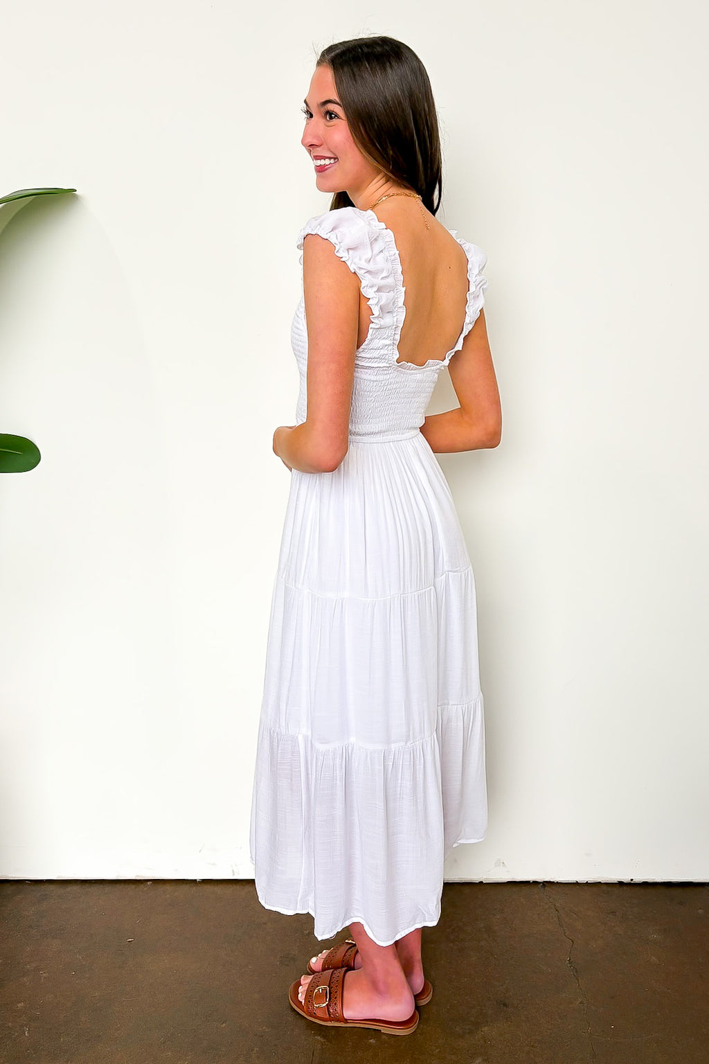 Sunspell Smocked Maxi Dress - Madison and Mallory