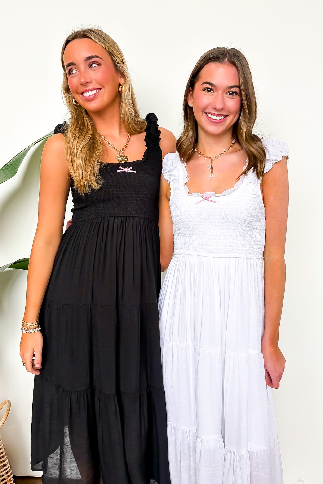 Sunspell Smocked Maxi Dress