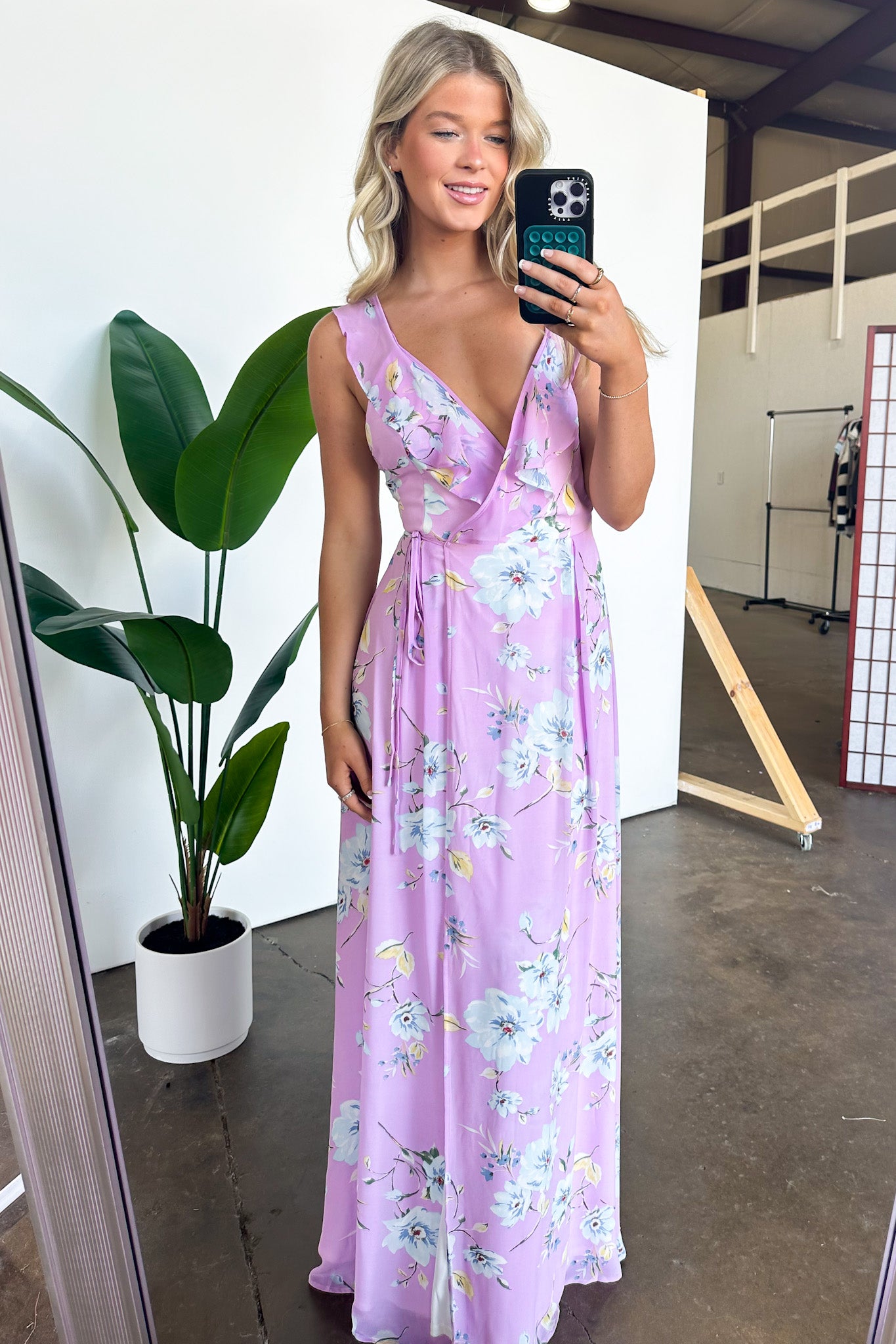  Sweet Designs Floral Wrap Dress - FINAL SALE - Madison and Mallory