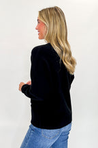 Sweet Whimsy Heart Embroidered Sweater - FINAL SALE - Madison and Mallory