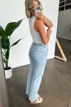 Tailor 90's Vintage Super High Rise Flare Jeans - FINAL SALE - Madison and Mallory