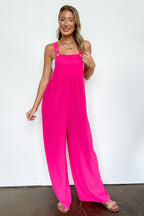 Terrific Timing Button Sling Wide Leg Jumpsuit - Madison and Mallory