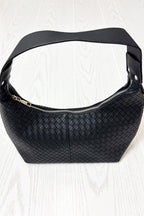 Textured Tempo Woven Weave Underarm Shoulder Bag - Madison and Mallory