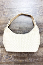 Textured Tempo Woven Weave Underarm Shoulder Bag - Madison and Mallory