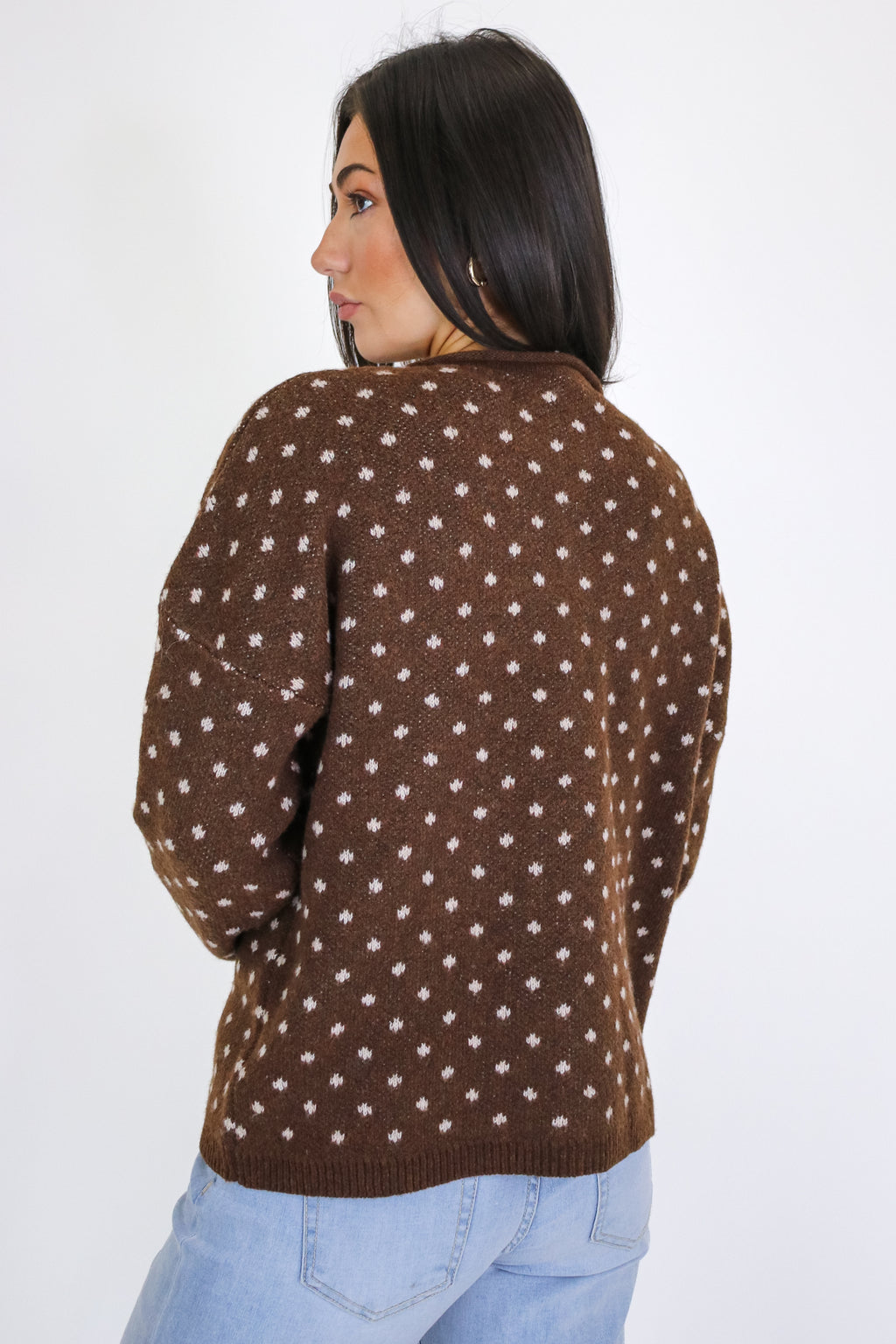 The Margot Dot Cardigan