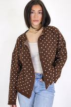The Margot Dot Cardigan