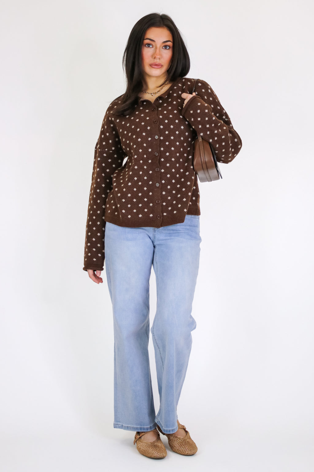 The Margot Dot Cardigan