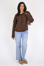 The Margot Dot Cardigan