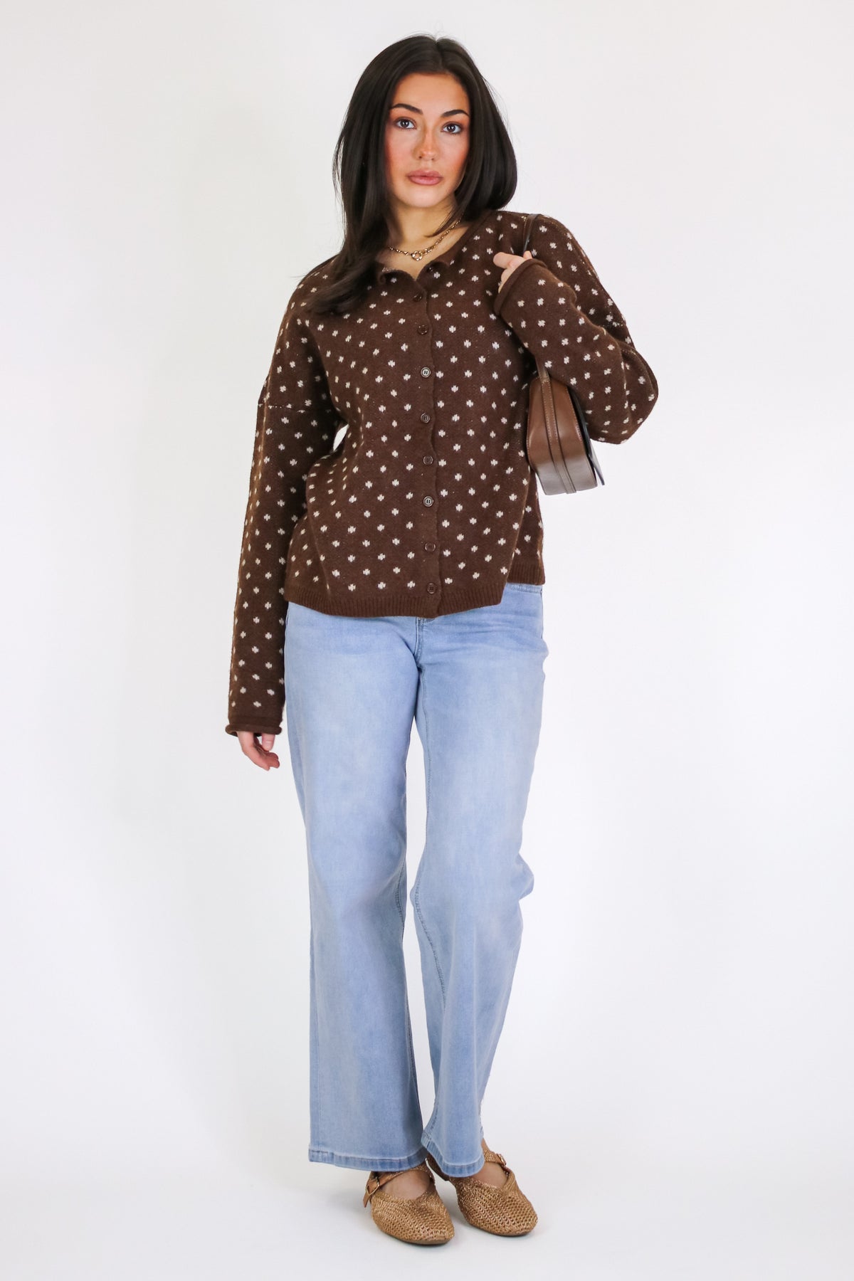 The Margot Dot Cardigan