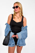 The Contour Edit Ponte Tank Top - Madison and Mallory