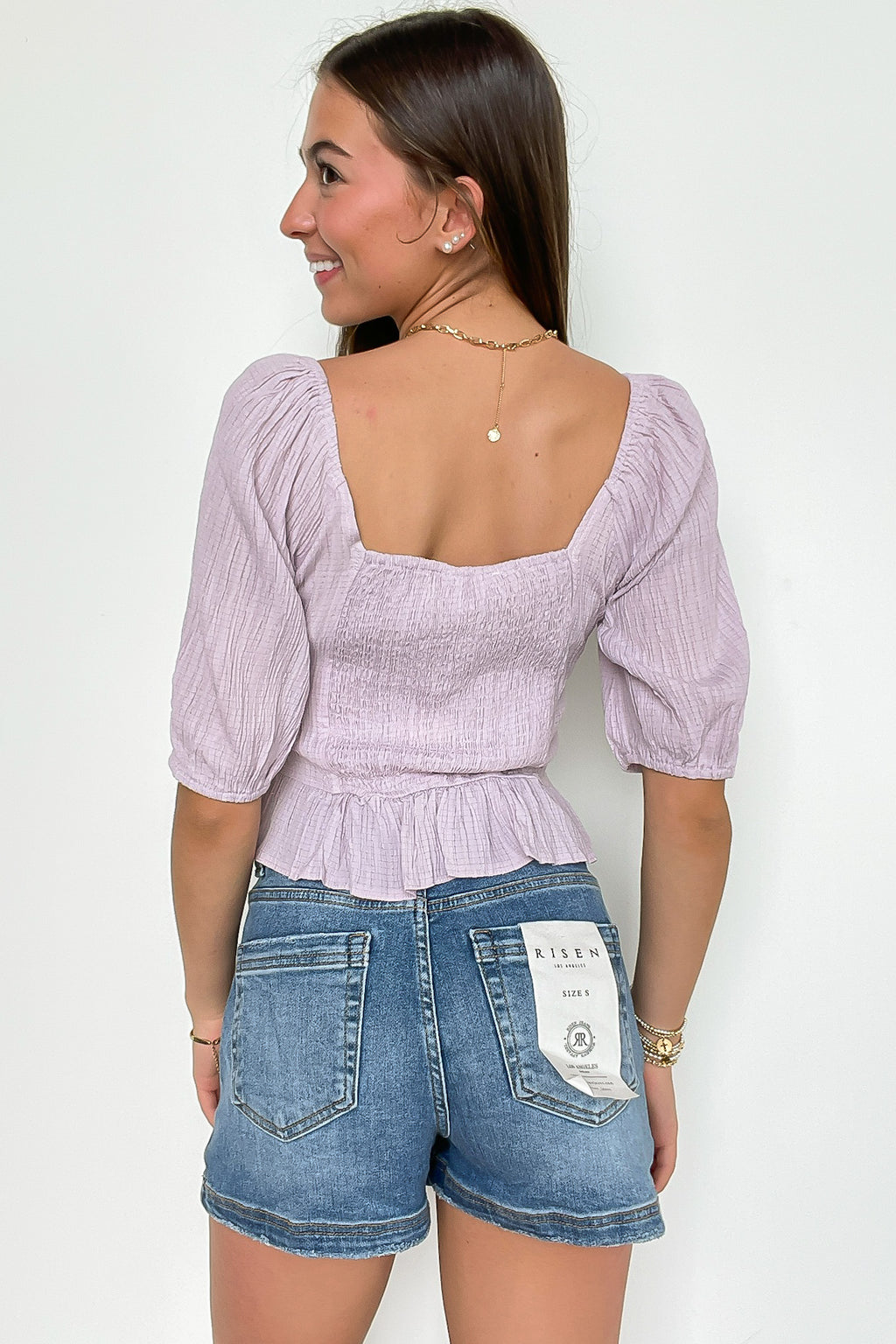 The Goddess Edit 3-Tier Puff Sleeve Top - Madison and Mallory