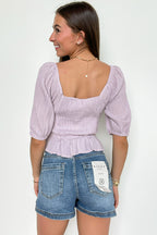 The Goddess Edit 3-Tier Puff Sleeve Top - Madison and Mallory