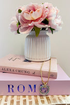The Intertwine Two-Toned Wrap Spiral Chain Necklace - Madison and Mallory