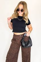 The Luxe Prowl Animal Print Pleated Pants - FINAL SALE - Madison and Mallory