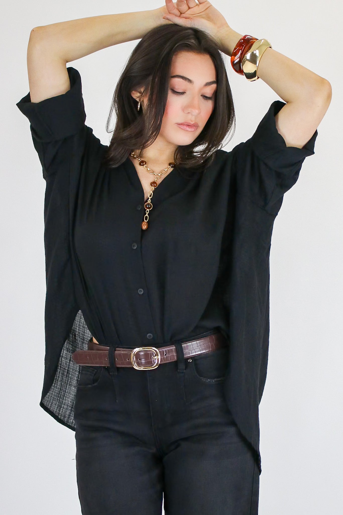 The Ashby Button Down Top